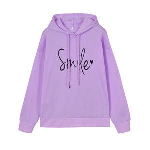 Women's Smile Sweatshirt - Stylish & Comfortable Fit