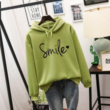 Load image into Gallery viewer, Women&#39;s Smile Sweatshirt - Stylish &amp; Comfortable Fit
