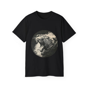 Unisex Cotton Lion Bossly Tee | Eco-Friendly Fashion