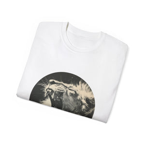 Unisex Cotton Lion Bossly Tee | Eco-Friendly Fashion