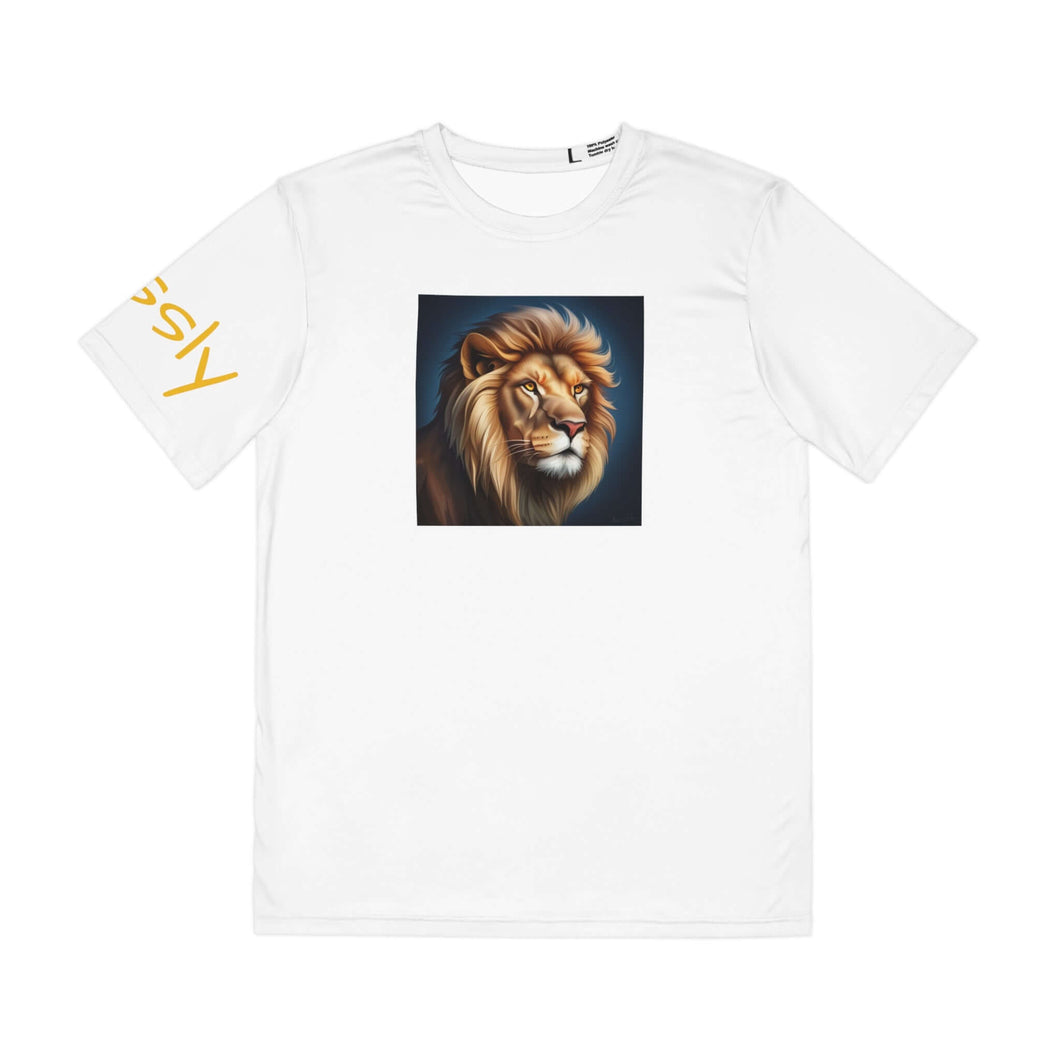 Bossly Lion T-Shirt - 100% Brushed Polyester Tee