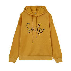 Women's Smile Sweatshirt - Stylish & Comfortable Fit