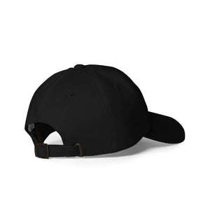 Bossly Black Cap With White Embroidery