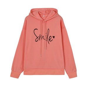 Women's Smile Sweatshirt - Stylish & Comfortable Fit