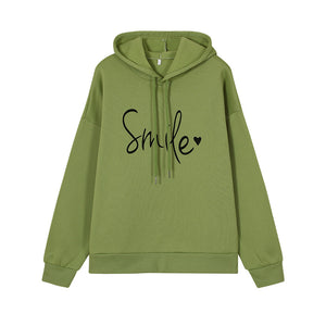 Women's Smile Sweatshirt - Stylish & Comfortable Fit