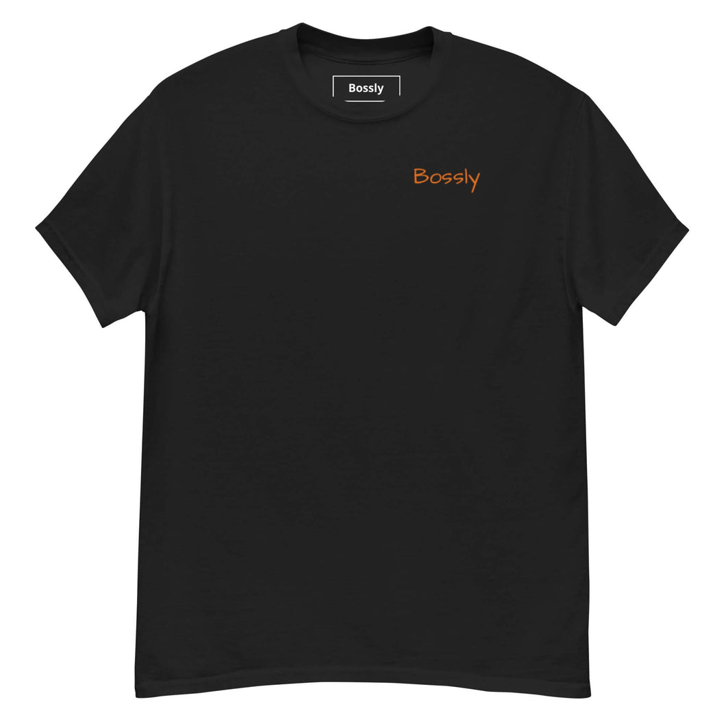 Bossly Classic T-Shirt - 100% Cotton Men's Tee