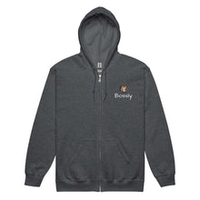 Load image into Gallery viewer, Bossly Unisex Zip Hoodie - Stylish Comfort
