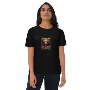 Bossly Lion & Roses Organic Cotton T-Shirt