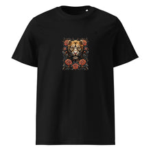 Load image into Gallery viewer, Bossly Lion &amp; Roses Organic Cotton T-Shirt
