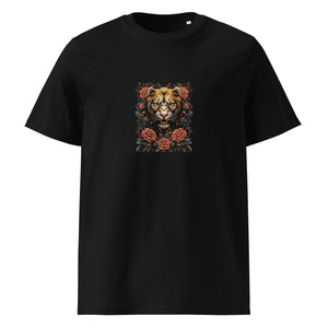 Bossly Lion & Roses Organic Cotton T-Shirt