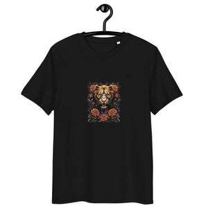 Bossly Lion & Roses Organic Cotton T-Shirt