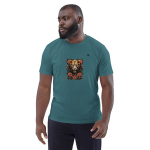 Bossly Lion & Roses Organic Cotton T-Shirt