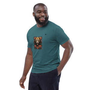 Bossly Lion & Roses Organic Cotton T-Shirt