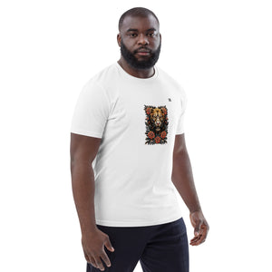 Bossly Lion & Roses Organic Cotton T-Shirt