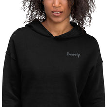 Load image into Gallery viewer, Bossly Crop Hoodie - Chic &amp; Comfortable
